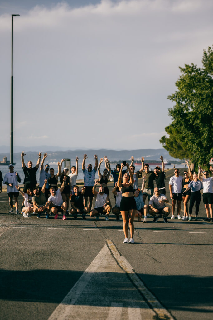 Running club community na Primorskem.