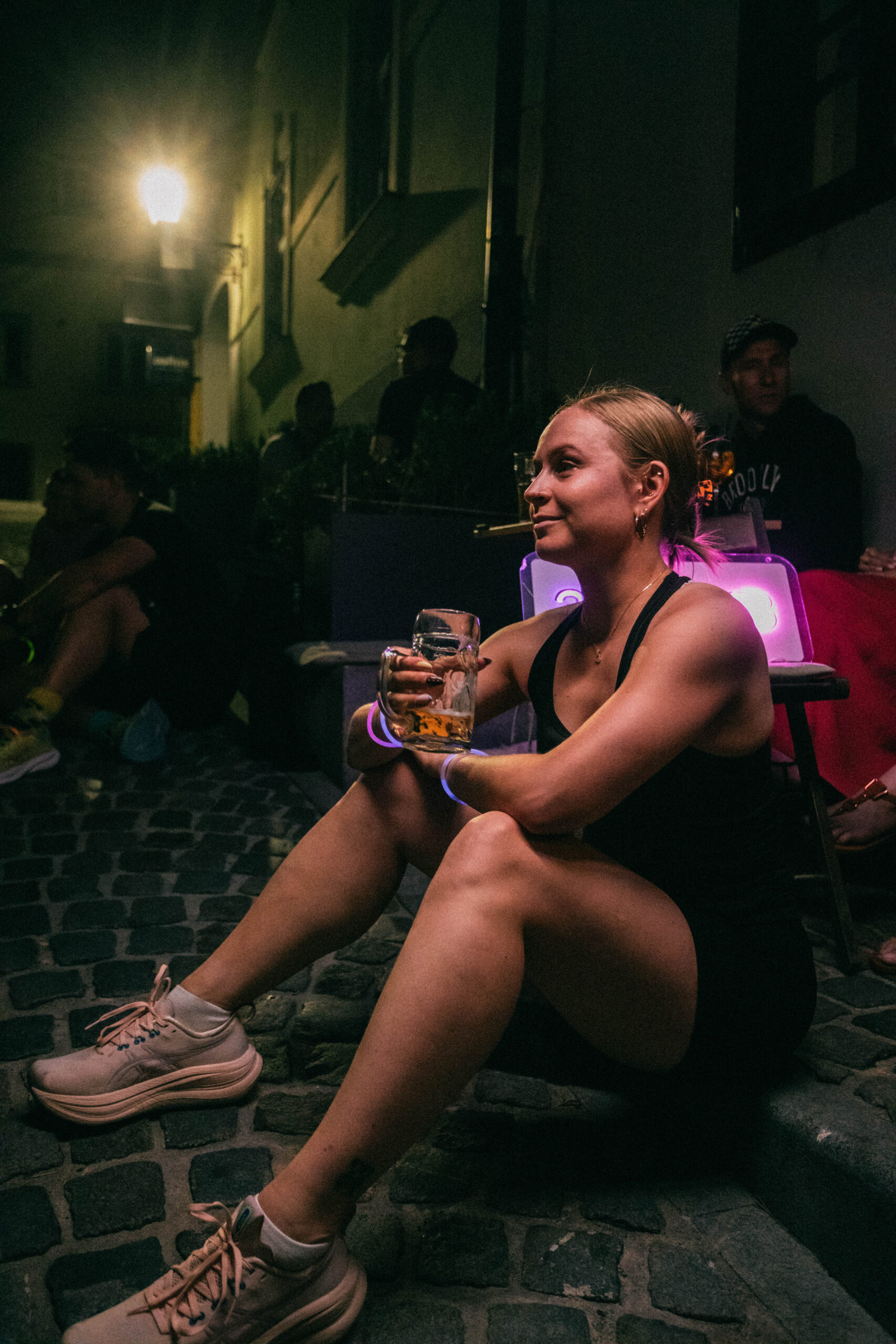 Night run v Mariboru ob Lentu.