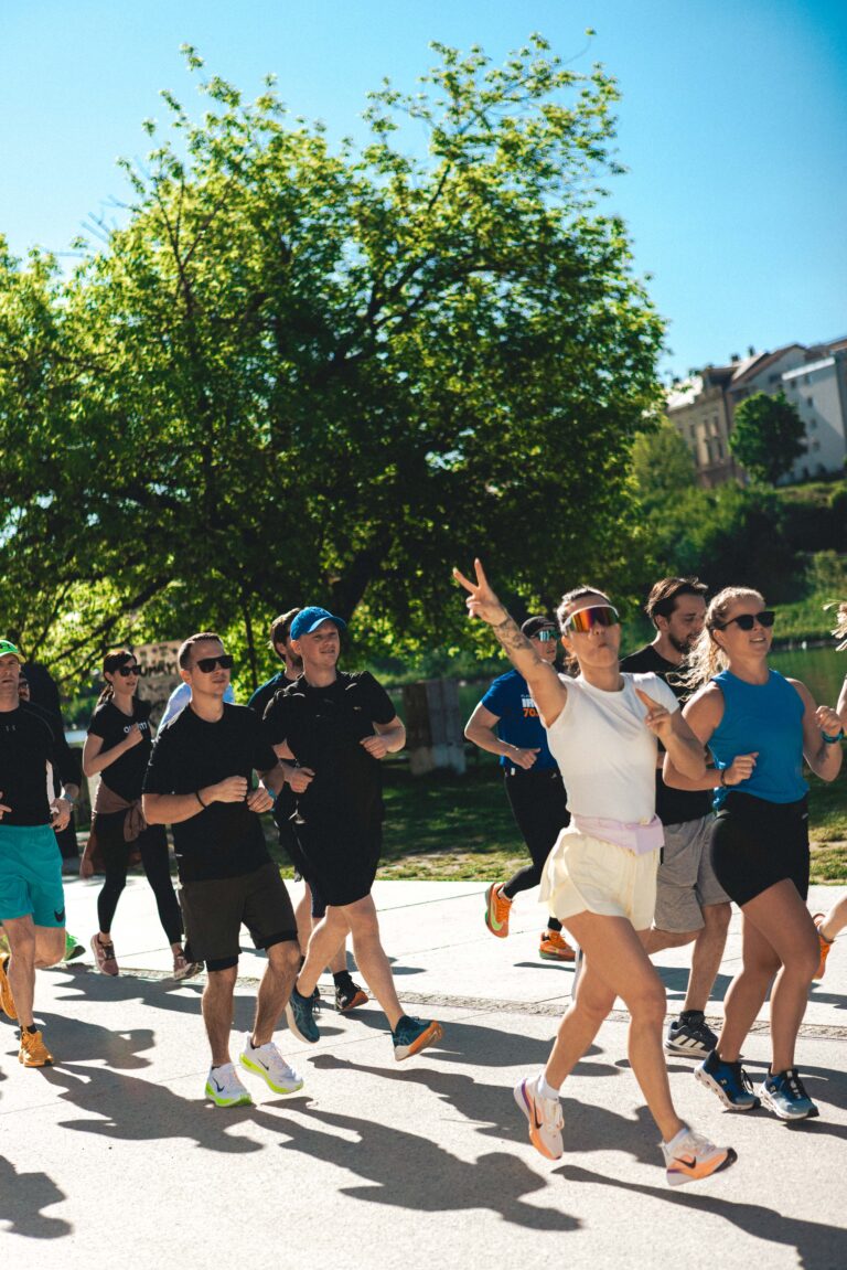 Tek v Mariboru ob lentu z Running CLUB Community