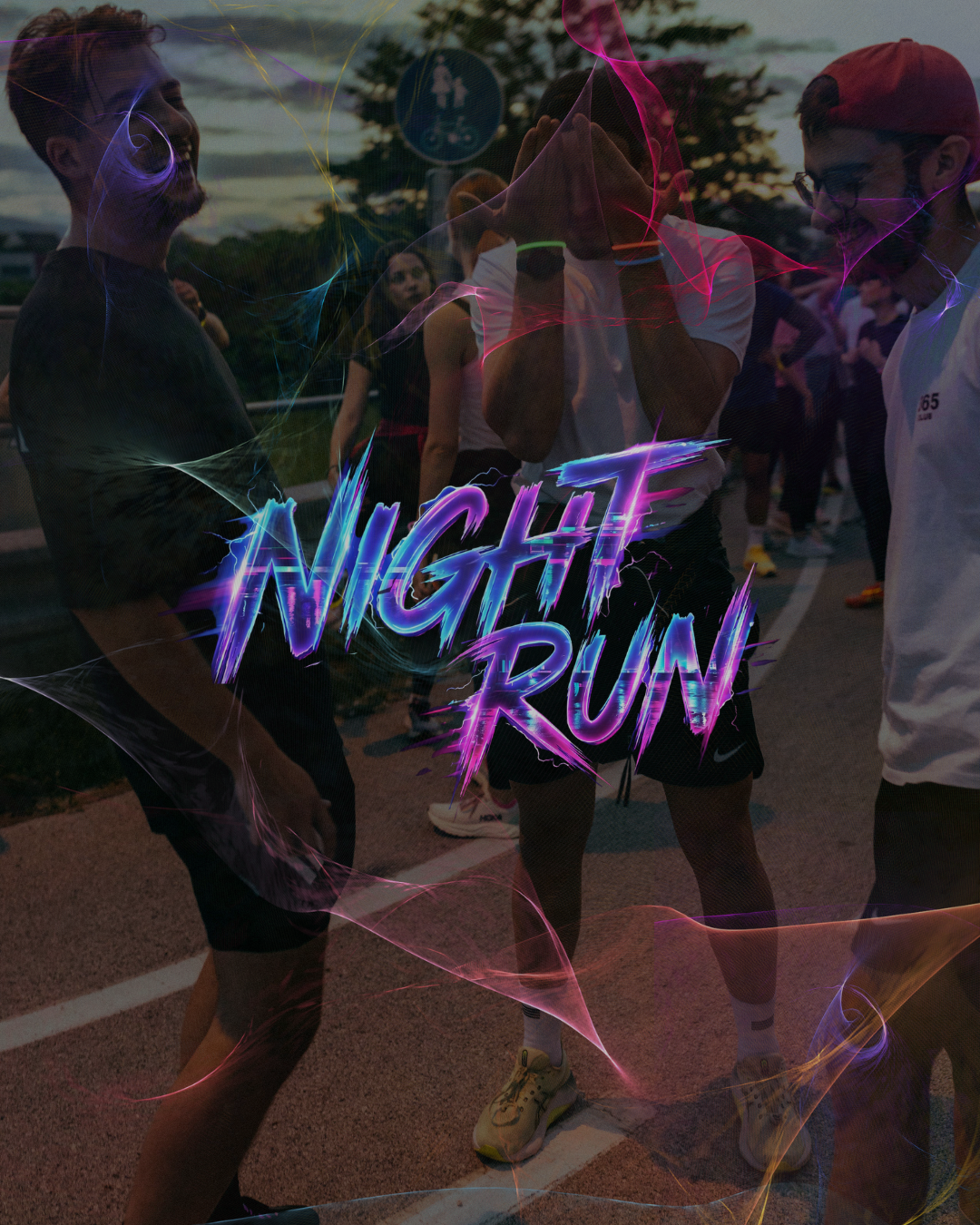 Night run v Mariboru